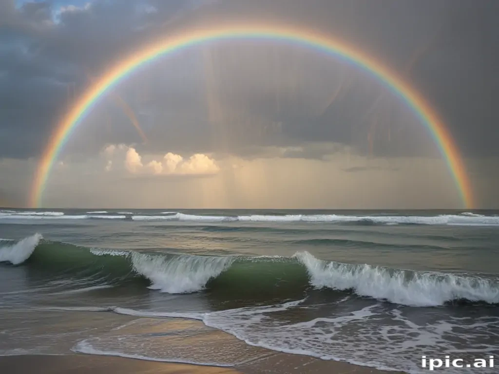 rainbow back round
