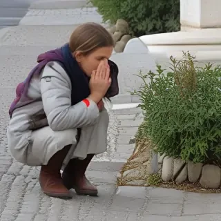 begging