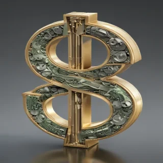 dollar sign transparent