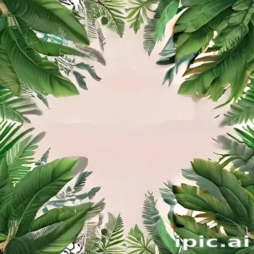 greenery background aesthetic