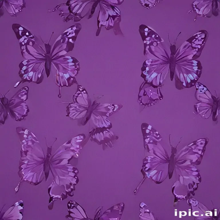 butterfly wallpaper purple