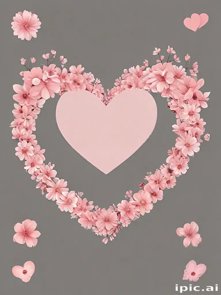 heart border png aesthetic