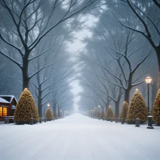 christmas winter background