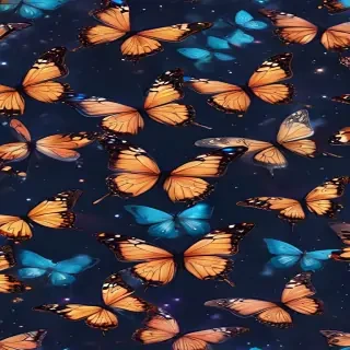 aesthetic butterfly background