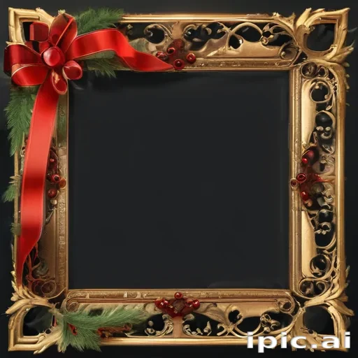 frame clipart christmas