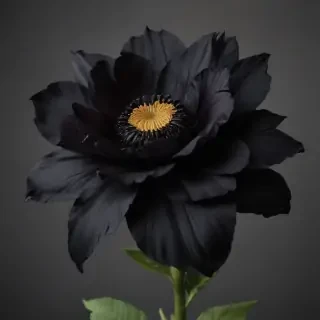 black flower png