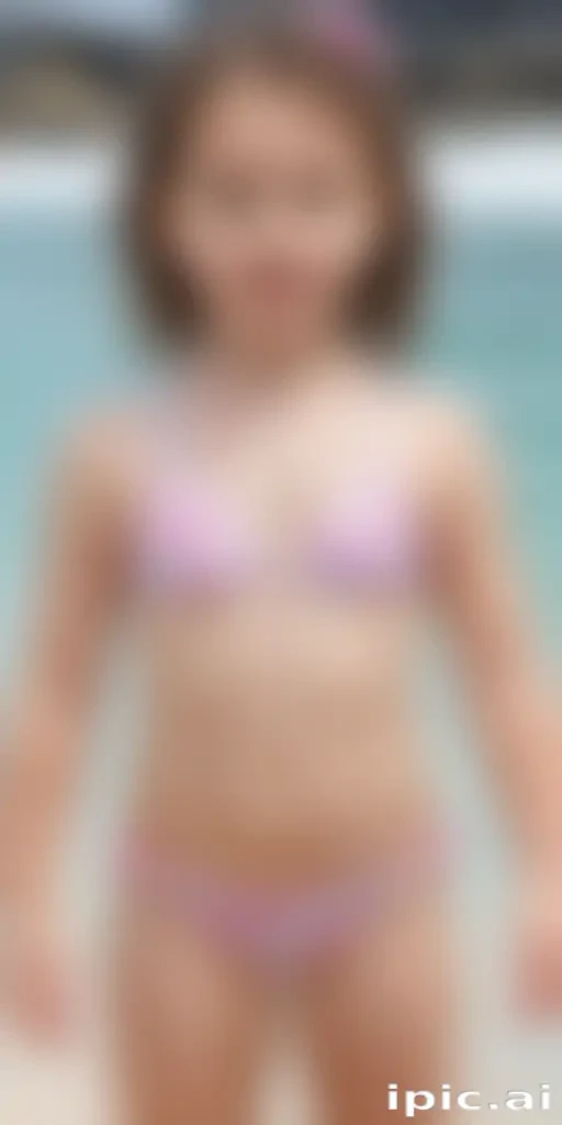 ai little girl in bikini