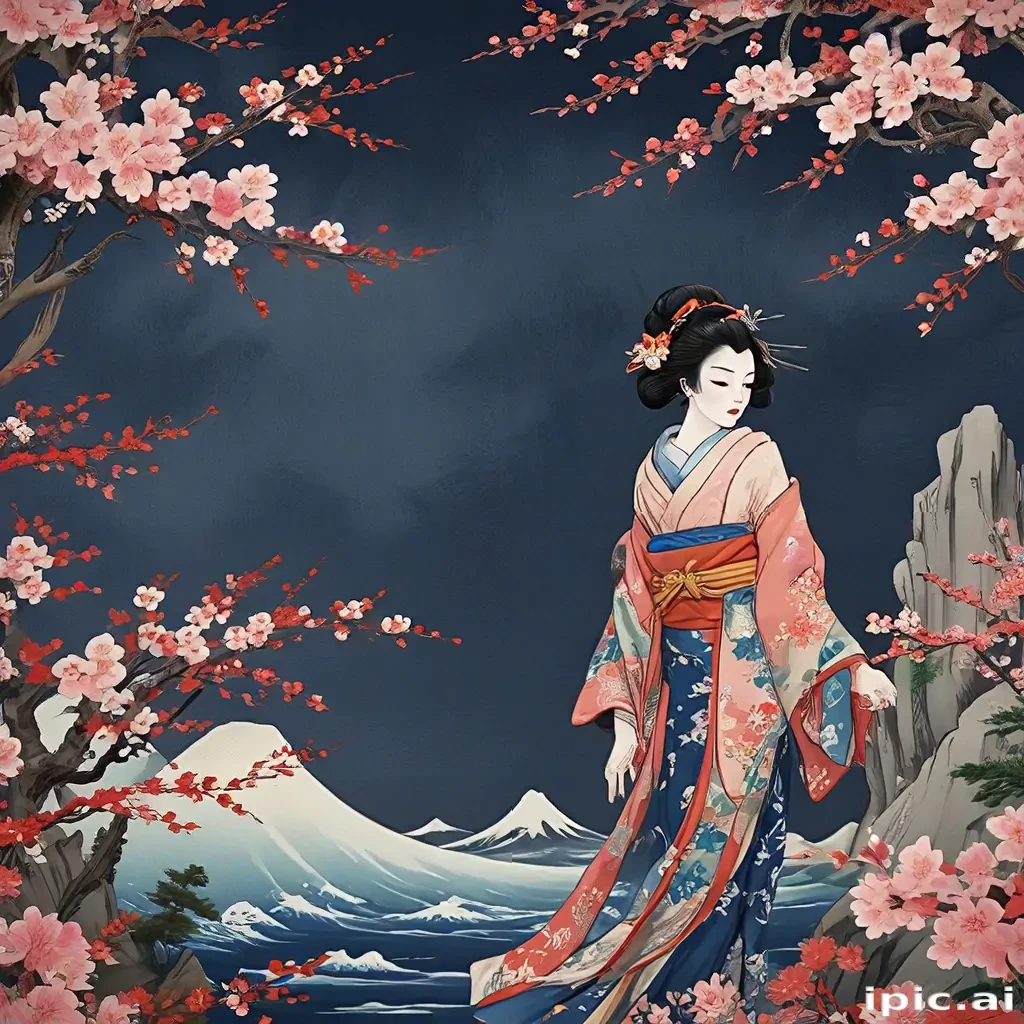 ukiyo e wallpaper