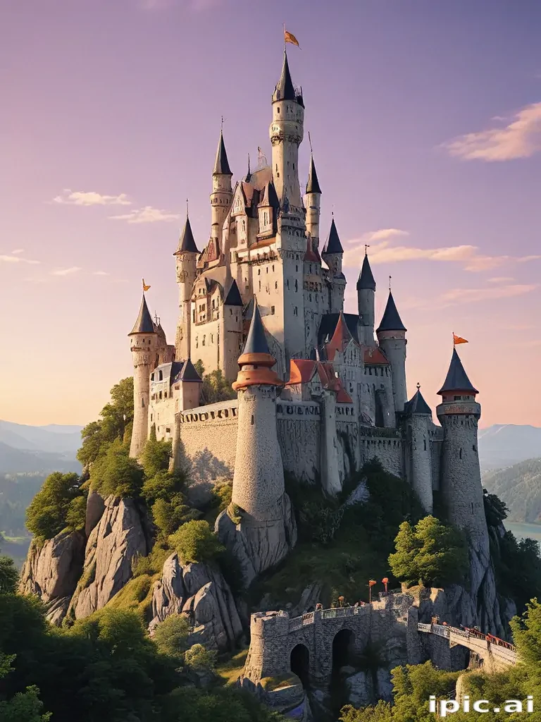 cartoon castle