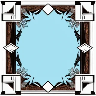 aesthetic border png