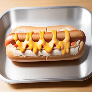 transparent hot dog