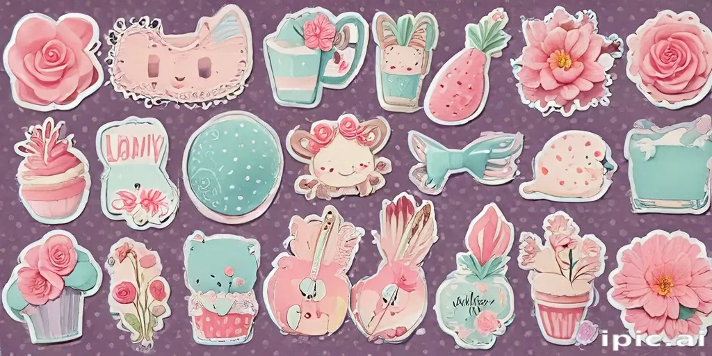 scrapbook stickers png