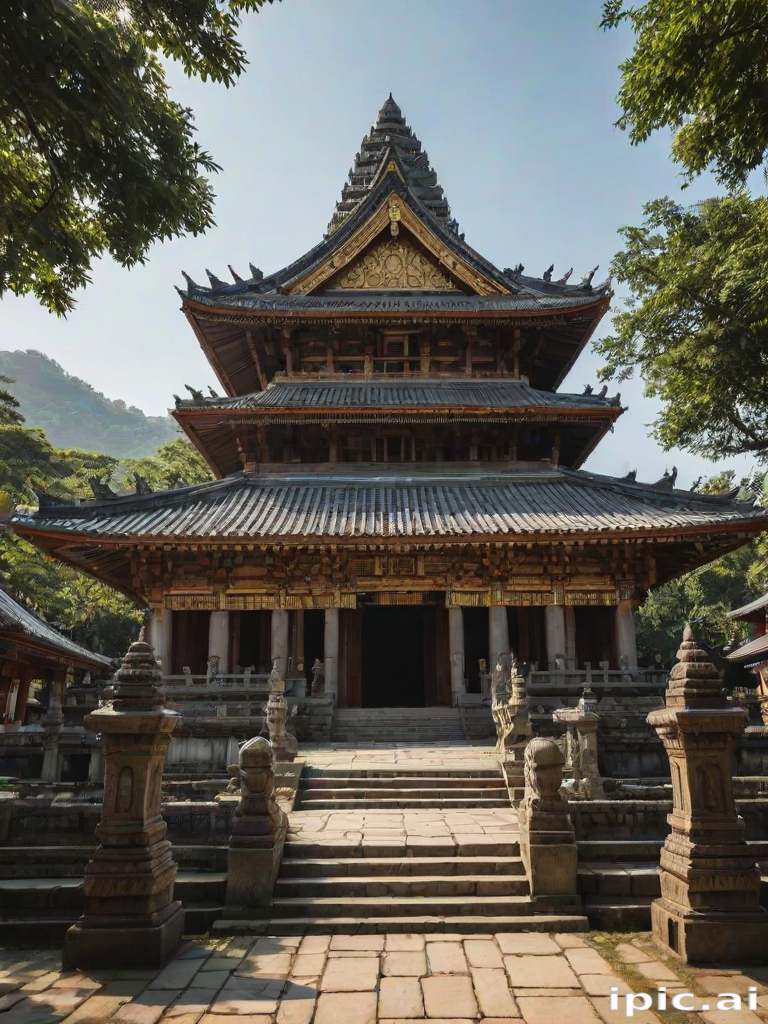 temple background