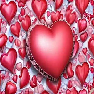 wallpaper 3d heart