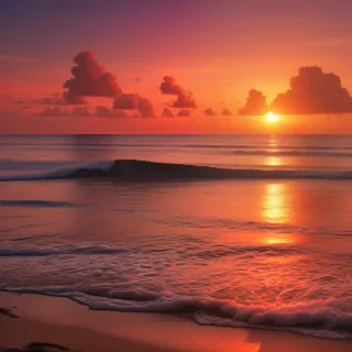 hd wallpaper beach sunset
