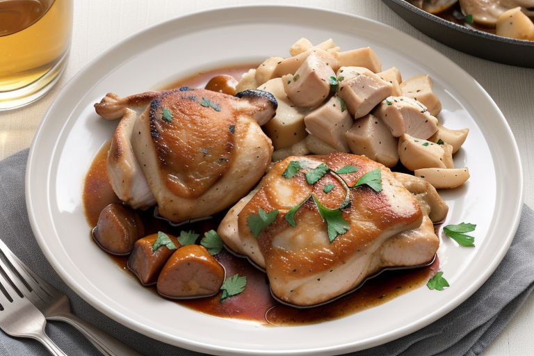 chicken marsala with chicken thighs
