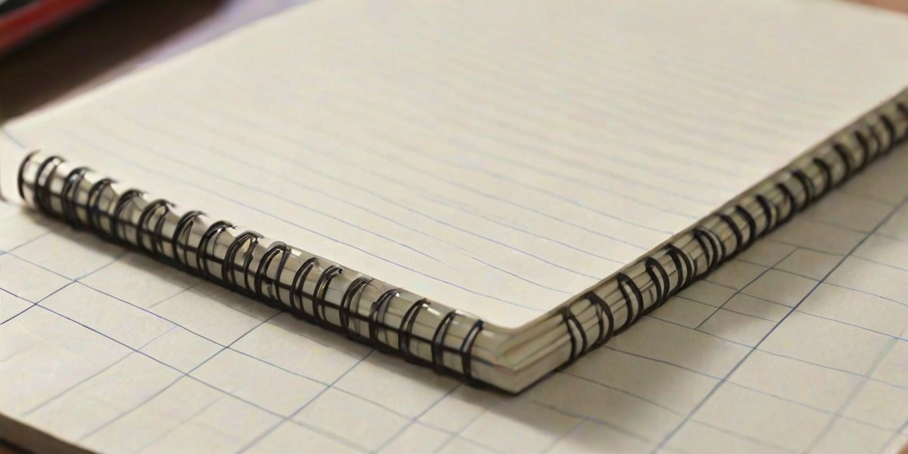 notebook paper image
