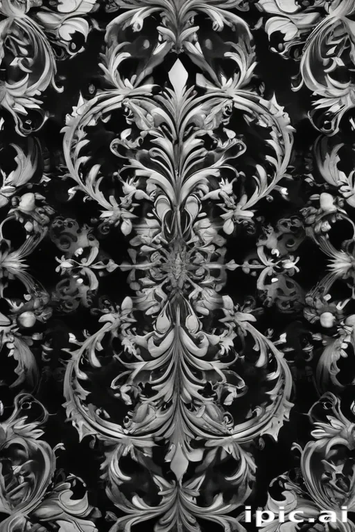 black and white pattern