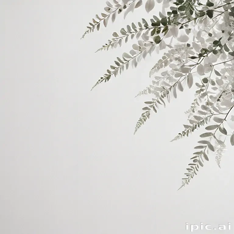 white background aesthetic