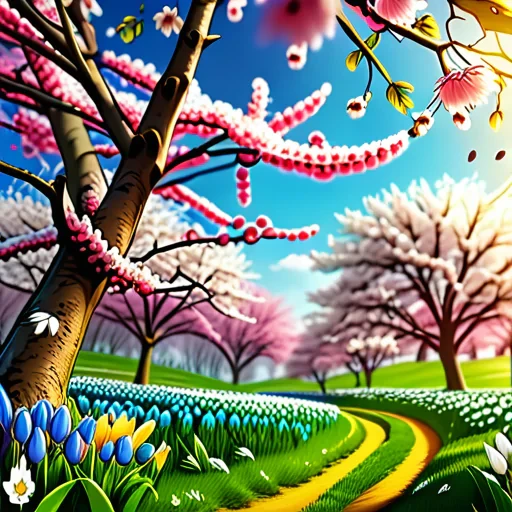 spring wallpaper 4k