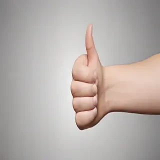 thumbs down