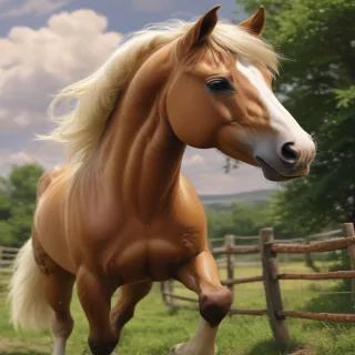 cartoon horse pictures