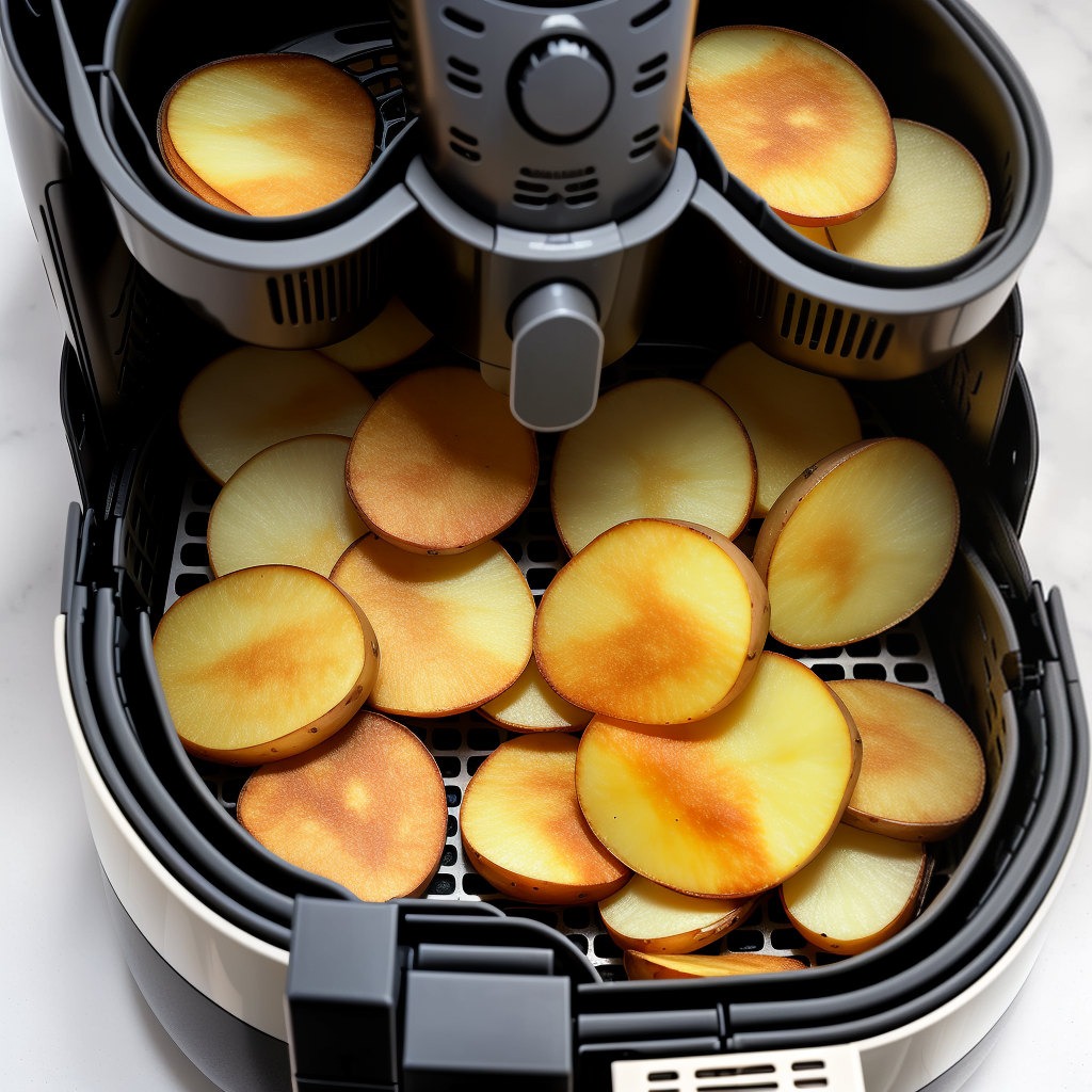 potato slices in air fryer