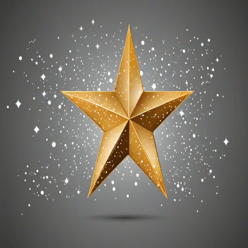 christmas star clipart
