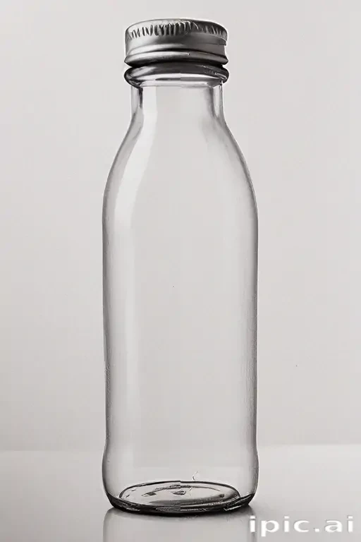 water bottle drawing