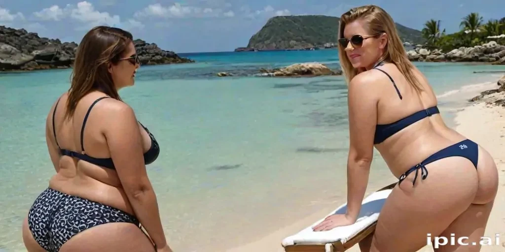 fat ass in bikini
