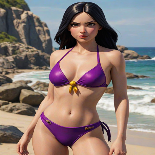 violet parr bikini