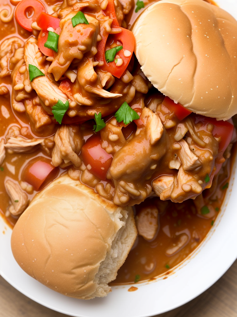 chicken gumbo sloppy joe recipe