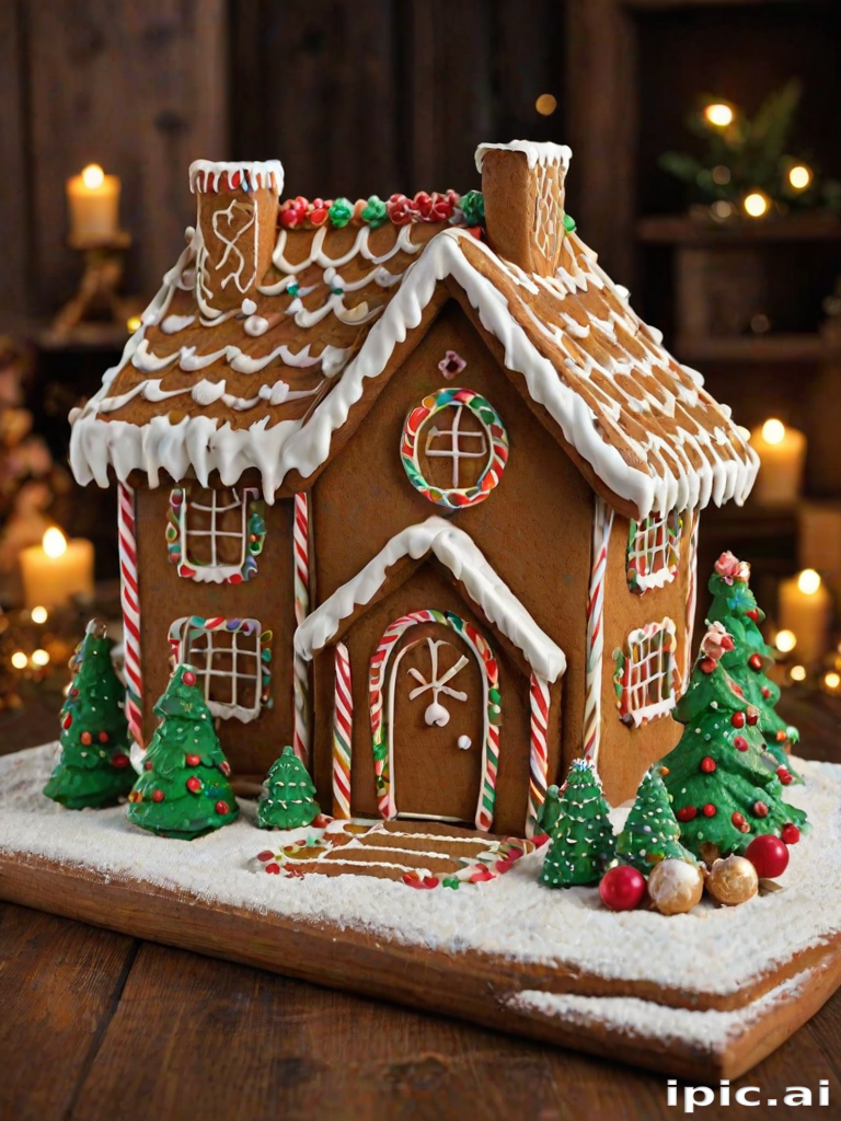 gingerbread house png