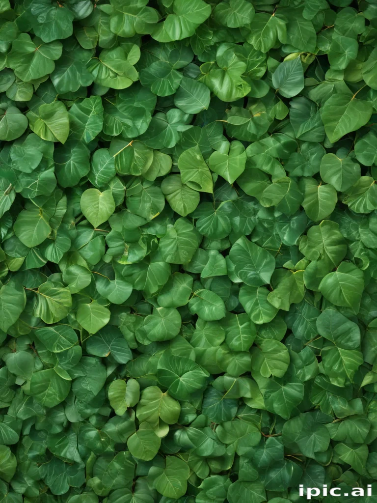 green leaf background