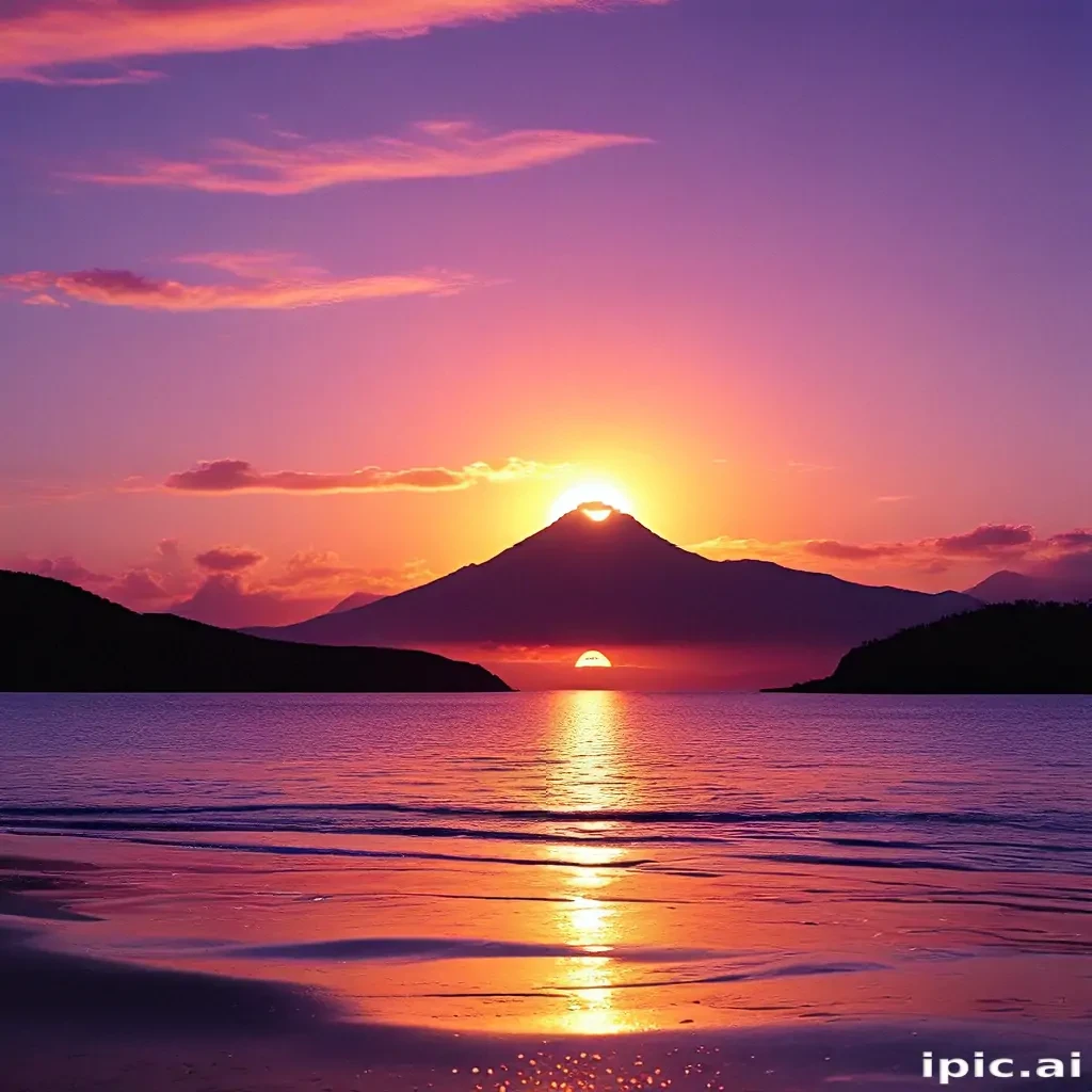 cute sunset wallpaper