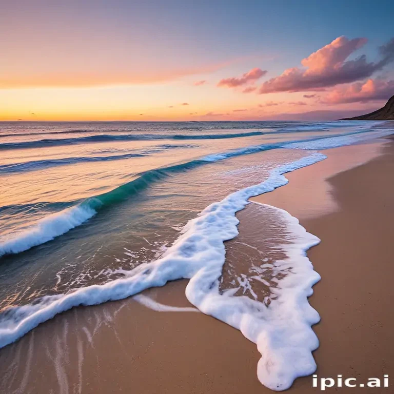 ios beach wallpaper