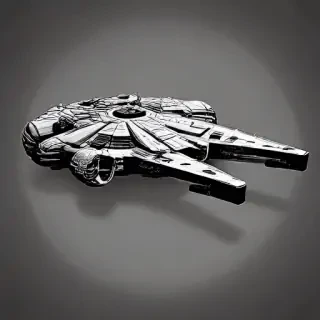 millennium falcon clip art