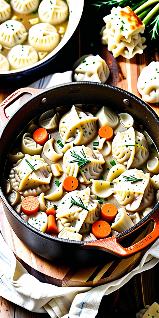 dutch oven chicken and dumplings