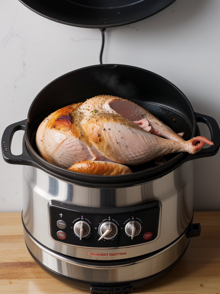 how long to cook turkey breast in electric roaster