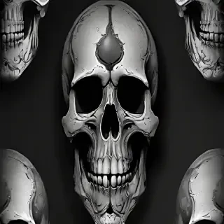 skull wallpaper iphone