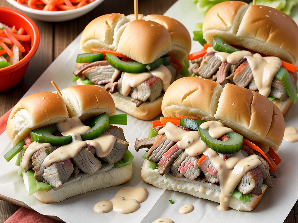 hawaiian roll sliders philly cheese steak