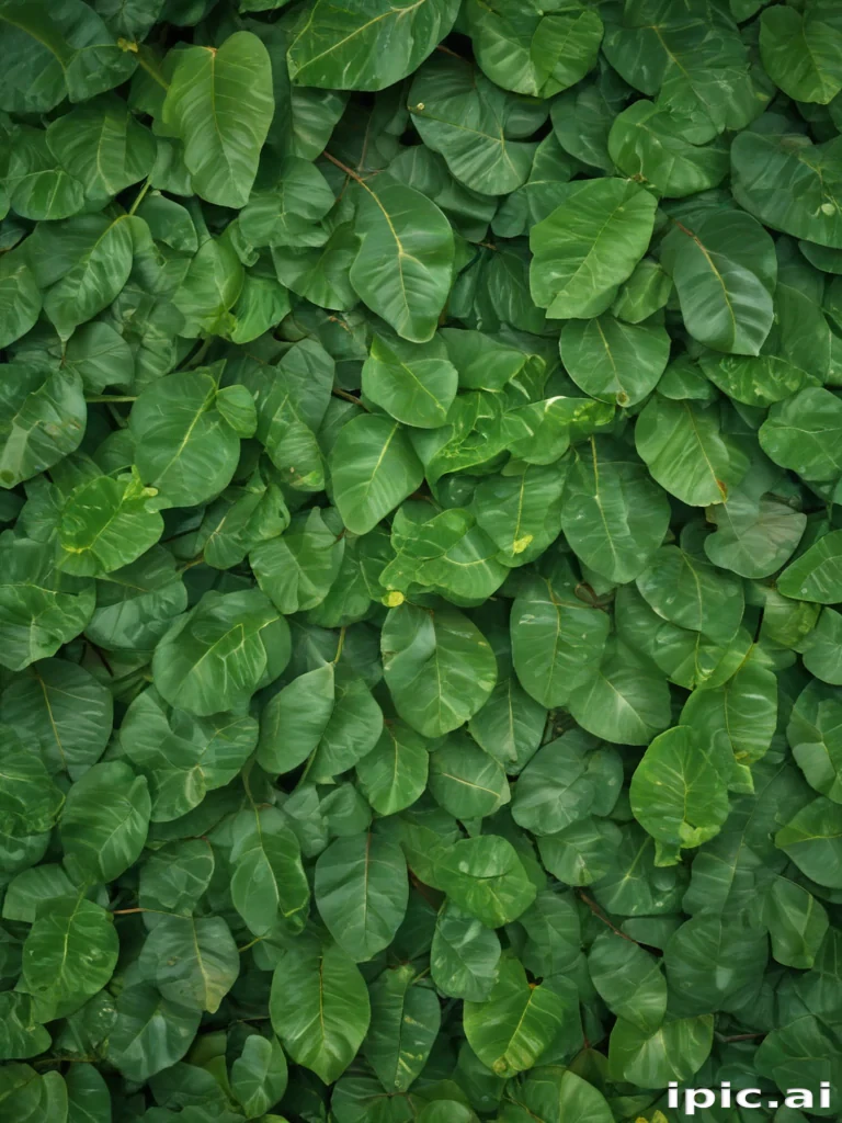 green leaf background