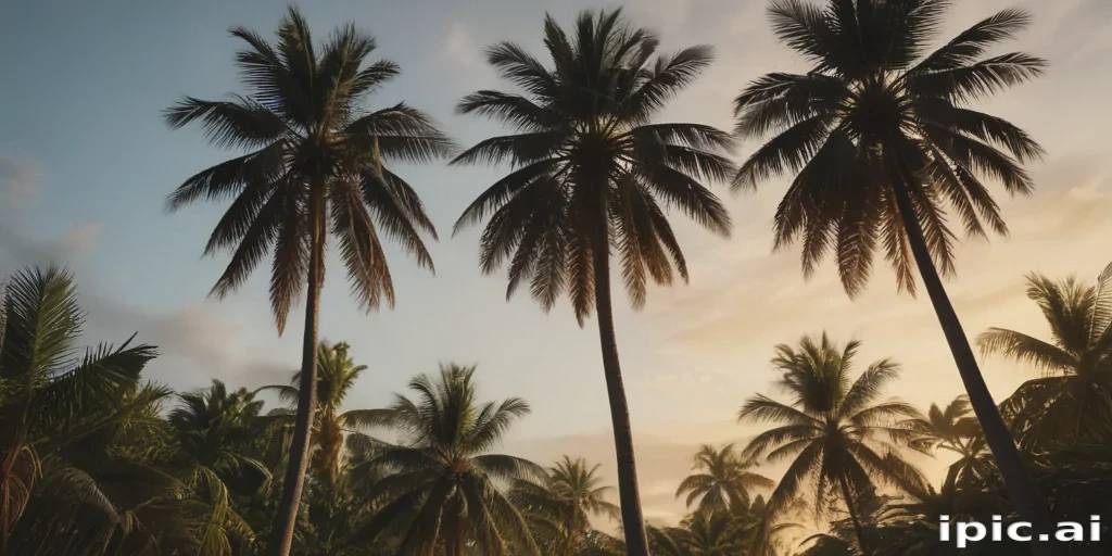 palm trees background