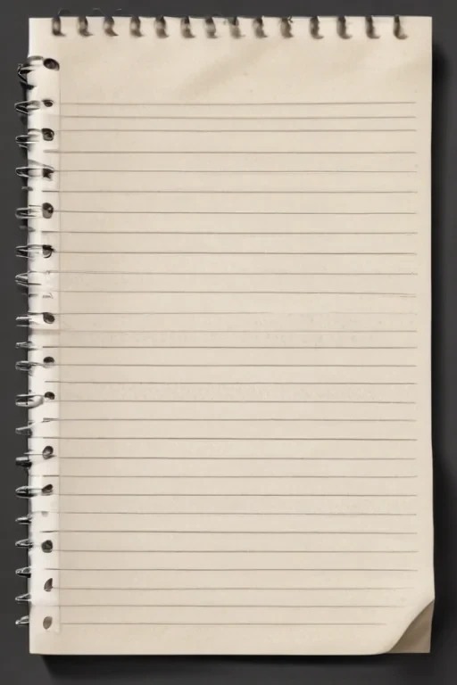 notebook paper png