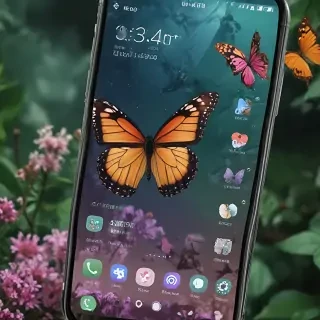 butterfly home screen