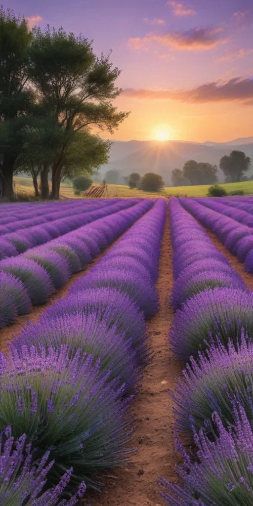 aesthetic lavender wallpaper