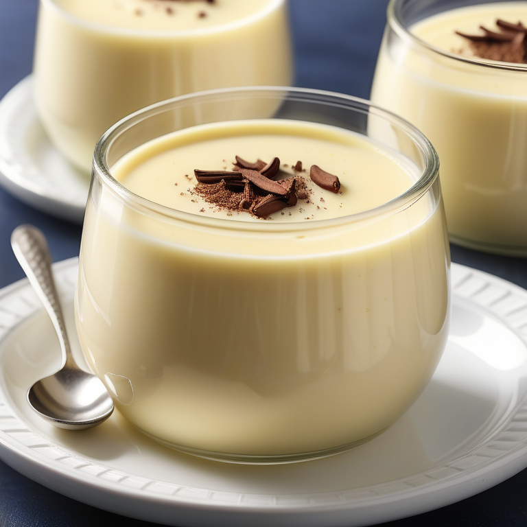 vanilla pudding recipe no eggs