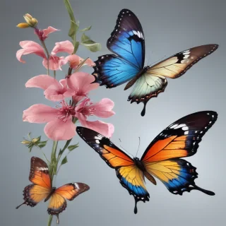 butterflies png