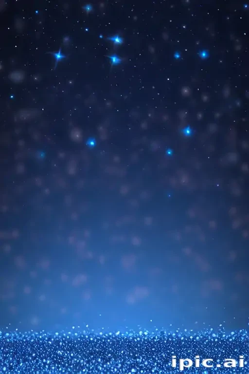 blue sparkle background