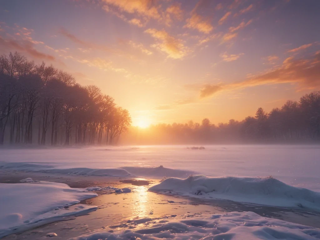 january background